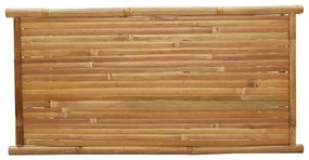 bambusz dohányzóasztal 110x55x45 cm