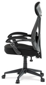 Fekete Hálós Irodai Szék, Hinta Mechanikával. KA-Y309 BK