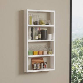 Fali polc Quatro - White