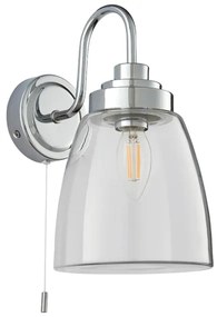 Endon 77088-Fürdőszobai fali lámpatest ASHBURY 1xE14/4W/230V IP44 fényes króm