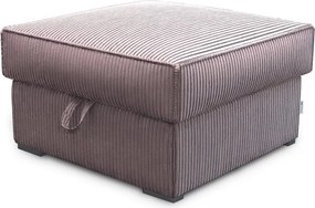 SMART COSARO XL tárolós puff 71x71 cm, világoslila