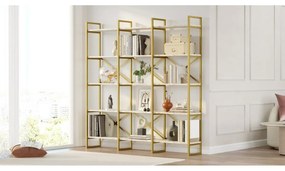 Vento Triple Marble and Gold polc, L