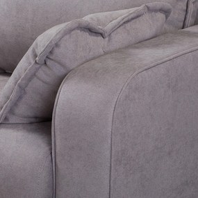 Szürke sarokkanapé (bal oldali) Beata – Ropez