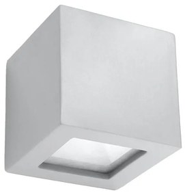 Sollux SL.0871 - LEO fali lámpa 1xE27/60W/230V szürke