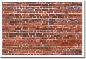 Poszterek keretben 60x40 Tégla fal Tégla