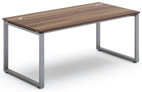 SimpleOffice asztal 180 x 90 cm, dió / ezüst