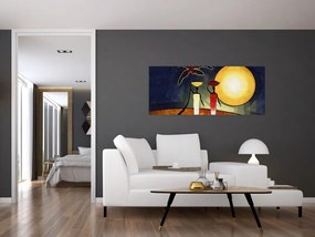 Egy ősi festmény képe (120x50 cm)