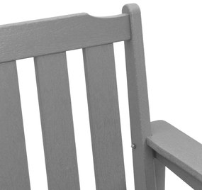 Kerti Pad Világosszürke 120 cm HDPE