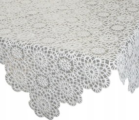 Abrosz dekoratív Irina 85x85 Eurofirany fehér hímzett fátyol