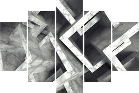 Absztrakt kép kocka (150x105 cm)