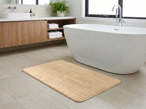 Fürdőszobai szőnyeg TRIVORA 60x100 cm bézs