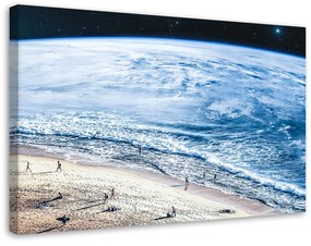 Gario Vászonkép Space beach - Alex Griffith Méret: 60 x 40 cm