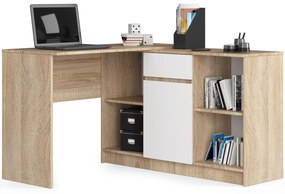 Komód Briar  (szonoma tölgy + fehér). 1069833