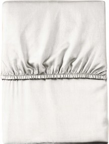 Mikroszatén lepedő 220x200 fehér egyszínű, gumis Poly