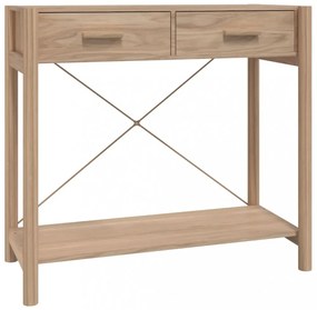 Szerelt fa tálalóasztal 82 x 38 x 75 cm