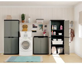 Keter Jolly Utility műanyag szekrény antracitszürke 9734