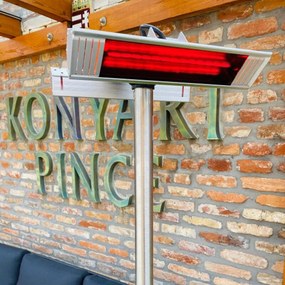 LO-1621 Álló Elektromos Hősugárzó – teraszfűtő, kültéri fűtés