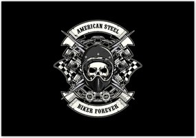 Poszterek 100x70 Motorkerékpáros hangulat