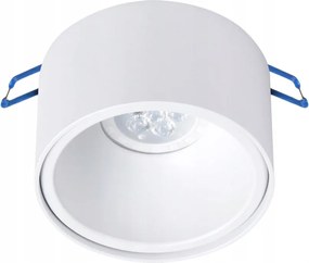 Süllyesztett lámpatest Bali Round White Milagro fehér 4.5x9.7 cm