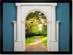 Poszterek keretben 40x30 Kapu a boldogsághoz