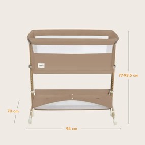 Lionelo - THOMI PLUS 5 az 1-ben babaágy, bézs karamell