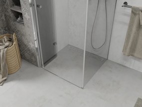 Mexen Lima zuhanykabin 100x100cm, 6mm-es üveg, króm profil-átlátszó üveg, 856-100-100-01-00