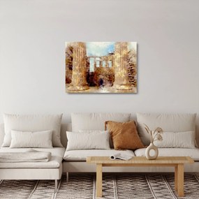 Kép - Érechthéion, Athens, görögország (üvegen) (70x50 cm)