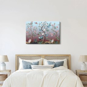 Kép - madár park (90x60 cm)