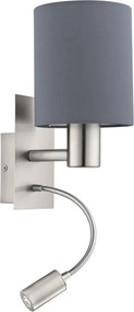 Eglo PASTERI 96479 Fali lámpa 1x40W/E27 + 1X3,5W/LED 380LM