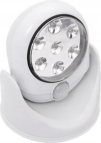 Mozgásérzékelős lámpa 7 Led 360°-ban elforgatható LAL11 elemmel működik