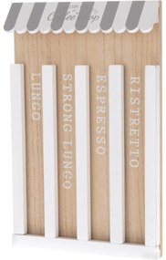 Fából készült kapszulatartó Coffee Shop, 19 x 30 cm