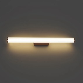 Retro bronz fali lámpa 80,4 cm LED-del IP44 - Coco