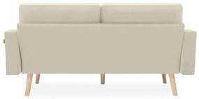 Bézs 3 személyes kanapé MANDI