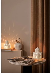 Lighthouse fehér karácsonyi kerámia gyertyatartó, ø 12 cm - Kähler Design