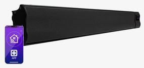 Blumfeldt Cosmic Beam Smart 30, infravörös hősugárzó, 3000 W, vezérlés applikáción keresztül, fekete