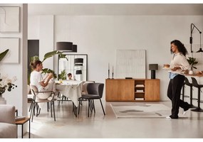 Sötétszürke étkezőszék Ciselia – Kave Home