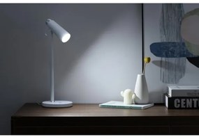 Immax 08990L - LED Dimmelhető asztali lámpa Qi töltővel TIT LED/12W/230V fehér