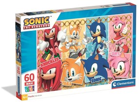 Sonic a sündisznó Characters 60 db-os maxi puzzle Clementoni