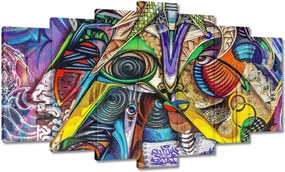 Festmények 140x80 Graffitti falfestmény