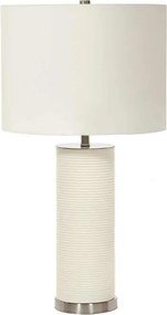 Elstead Lighting RIPPLE RIPPLE-TL-WHT Asztali lámpa 1x60W/E27