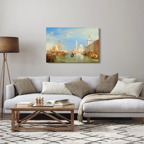 Kép - Joseph Mallord William Turner, Venice the Dogana and San Giorgio Maggiore, reprodukciók (90x60 cm)