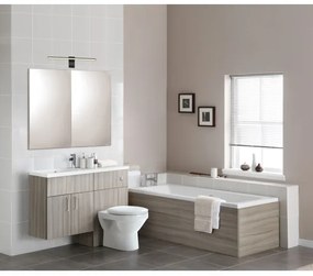 Globo 41925S - PEPE LED fürdőszobai tükörvilágítás 10W 230V IP44 fekete