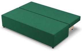 Nobu kanapé, bársony, zöld