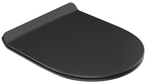 Ravak X01862 - WC-ülőke SoftClose VITA SLIM fekete