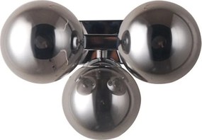 Italux MARBELIO WL-6161-3 CH+SM Fali lámpa 3x28W/G9 IP20
