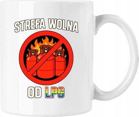 Lpg Tiltás Bögre Vicces Eco Fehér 330ml