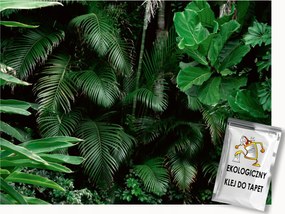 Fotótapéta Flizelina Növényzet Zöld Erdő Dzsungel Levelek 350x250 ragasztó