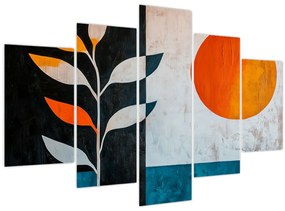 Kép - Növény és nap absztrakciója (150x105 cm)