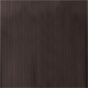 vidaXL négyszögletű sötétbarna bambusz szőnyeg 100 x 100 cm