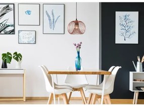 Lucide 02400/30/17 - Függeszték VINTI 1xE27/60W/230V réz